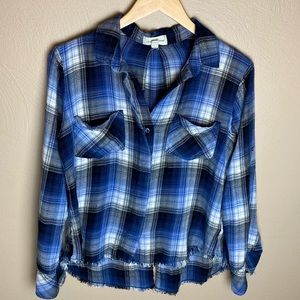 Cloth & Stone Cropped Flannel